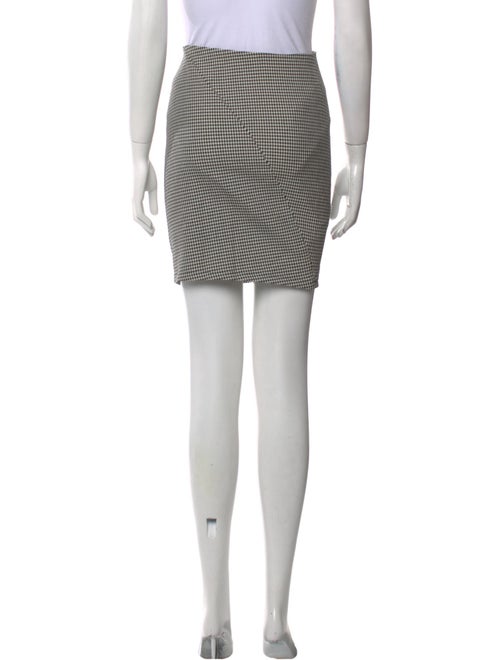 A.L.C. Houndstooth Print Mini Skirt