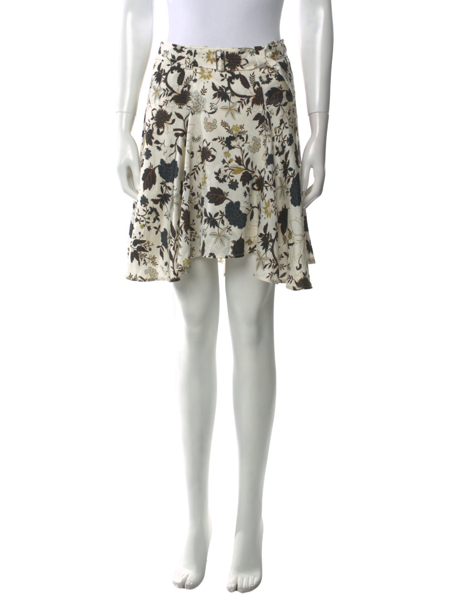 A.L.C. Silk Mini Skirt