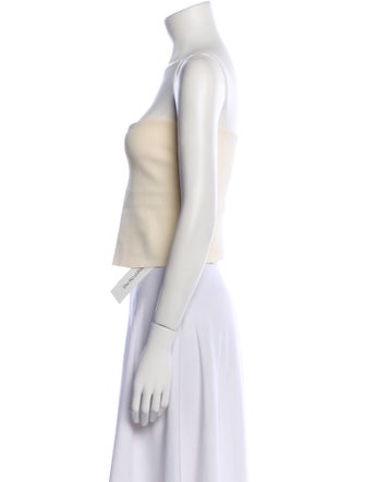 A.L.C. Strapless Crop Top