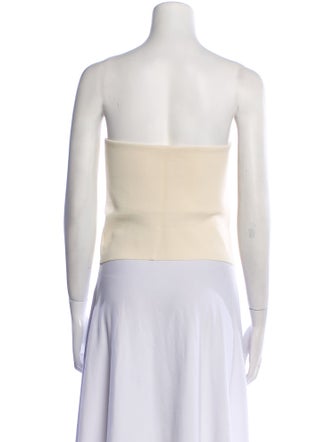 A.L.C. Strapless Crop Top