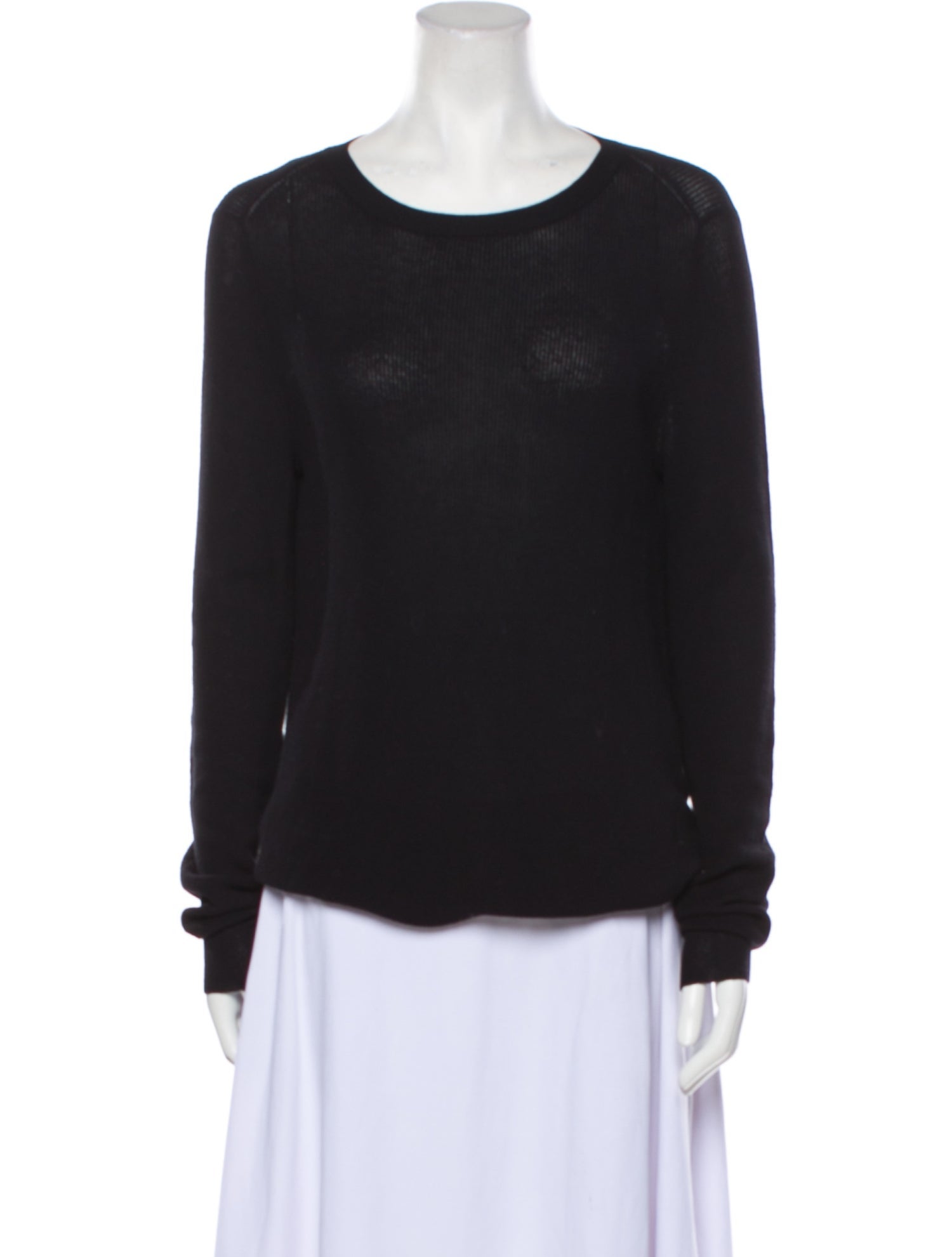 A.L.C. Scoop Neck Long Sleeve Top