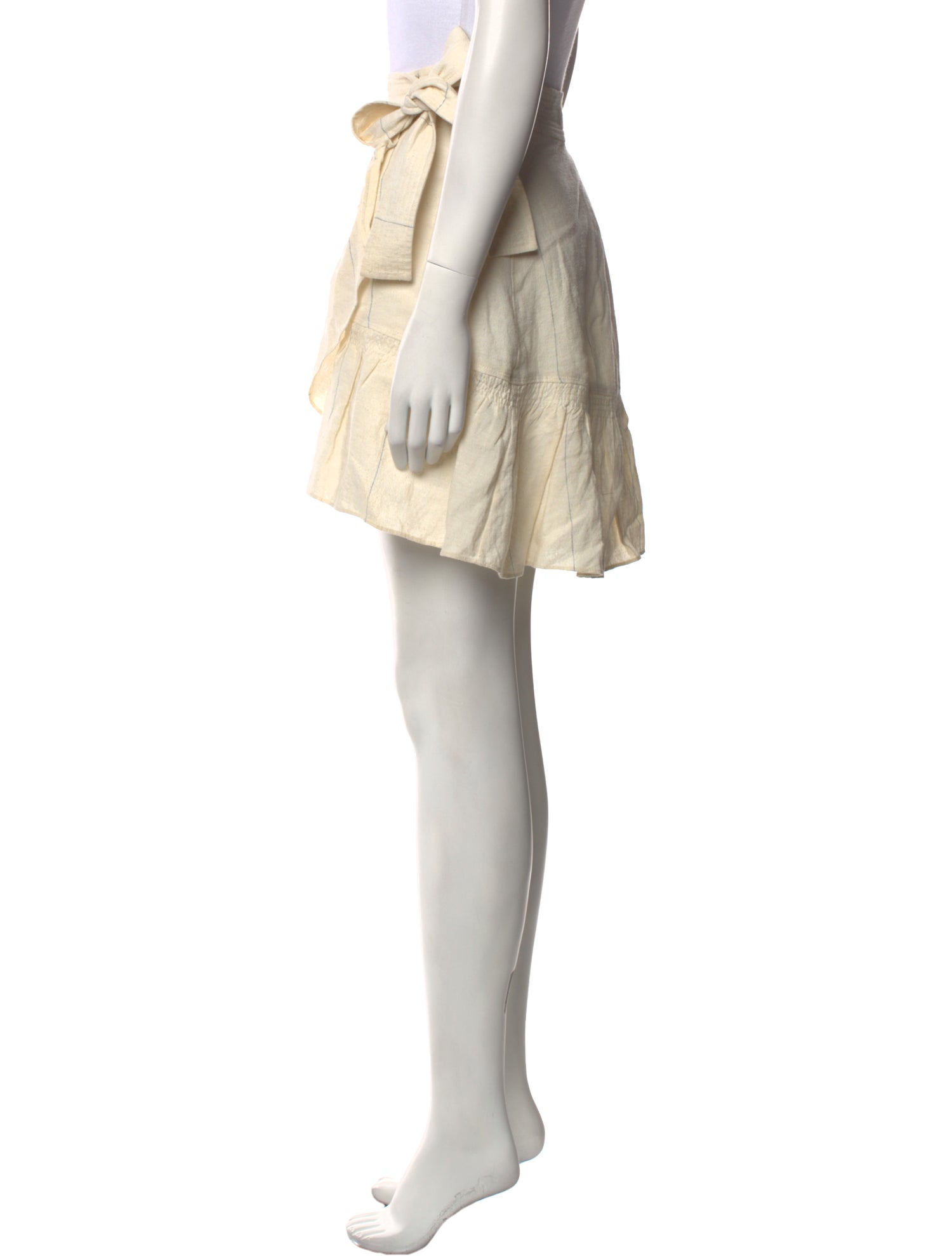 A.L.C. Linen Mini Skirt