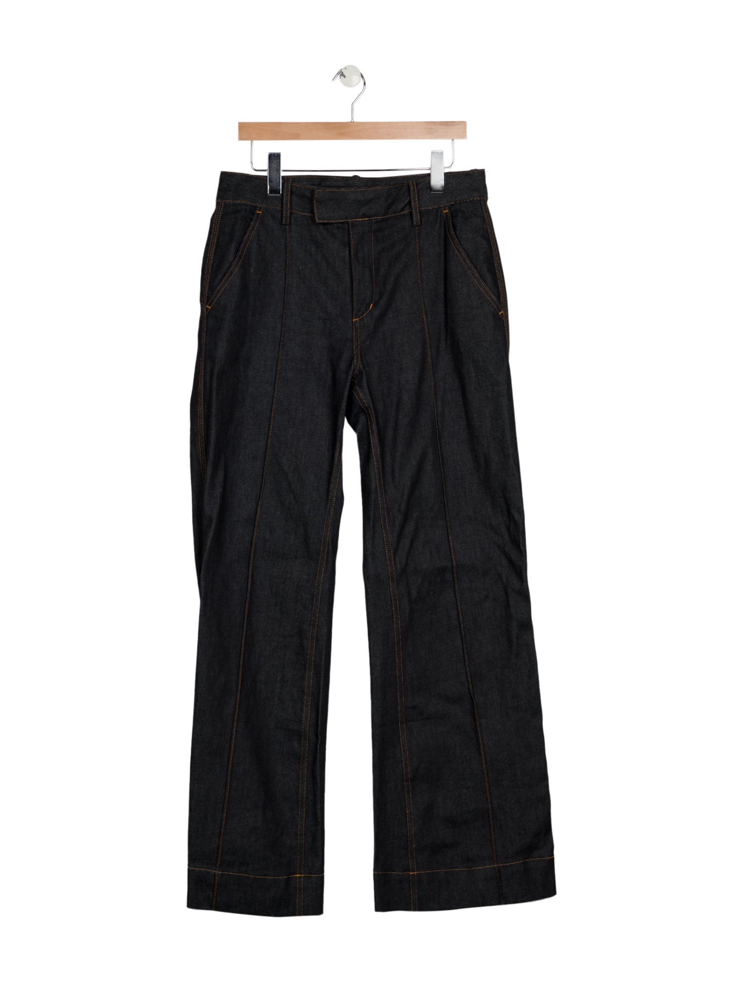A.L.C. High-Rise Wide Leg Jeans