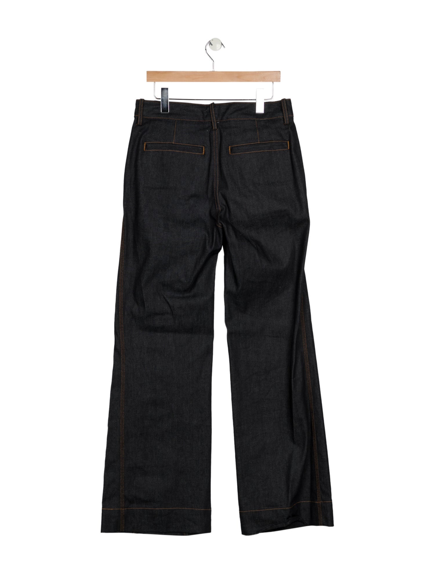 A.L.C. High-Rise Wide Leg Jeans