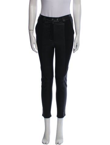 A.l.c. Pants Lamb Leather Skinny Leg XS