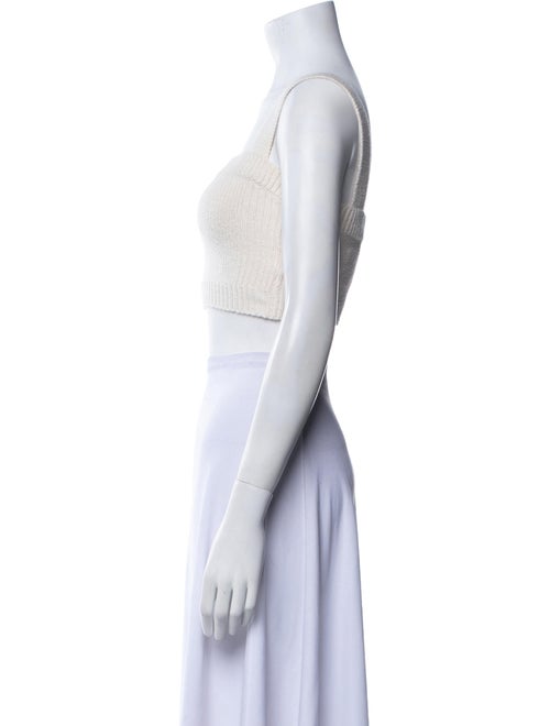 A.L.C. Square Neckline Sleeveless Crop Top