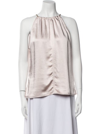 A.L.C. Crew Neck Sleeveless Blouse