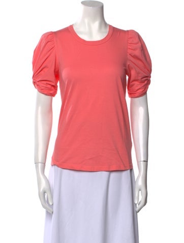 A.l.c. Tops Crew Neck Short Sleeve T-Shirt XS