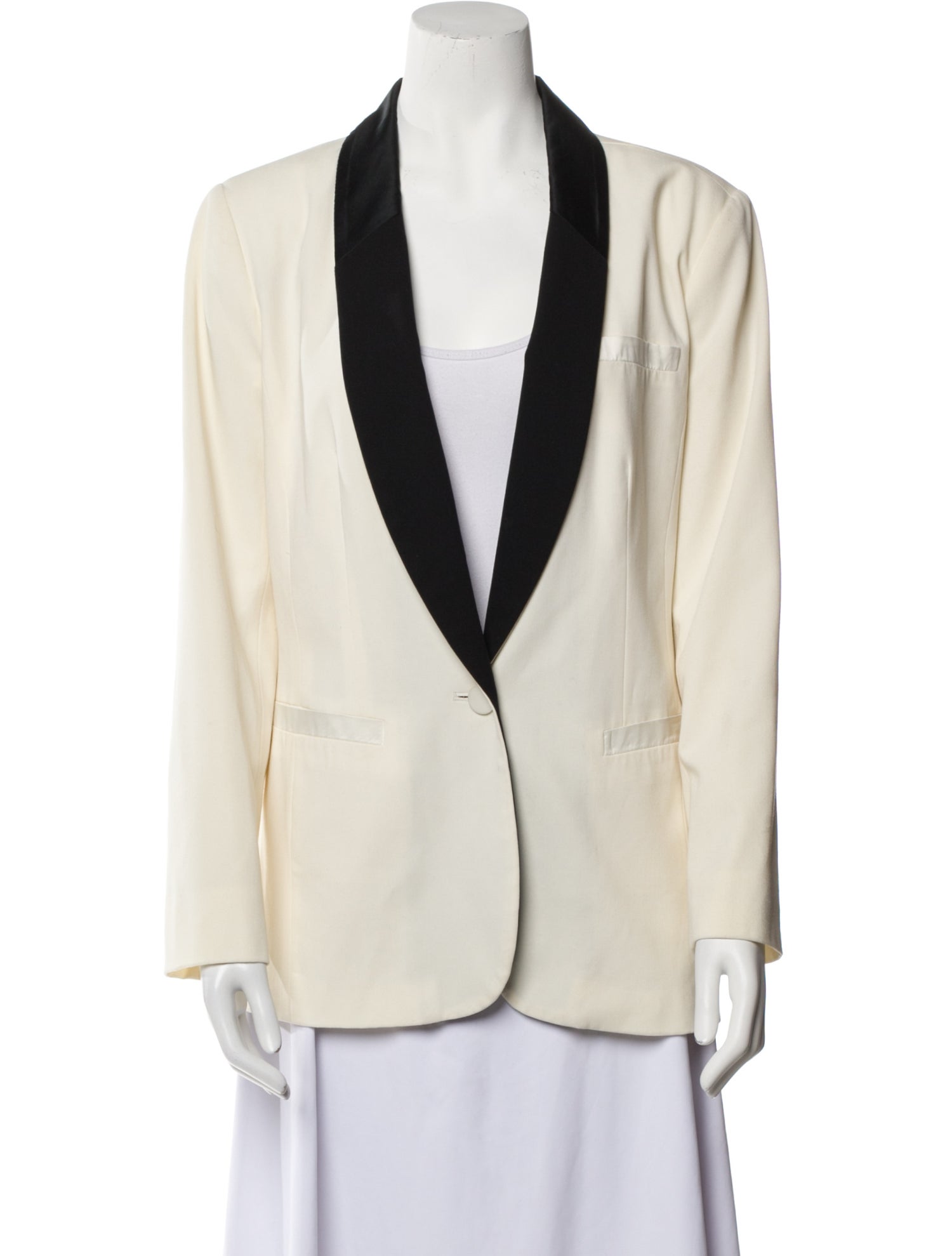 A.L.C. Virgin Wool Striped Blazer