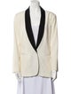 A.L.C. Virgin Wool Striped Blazer