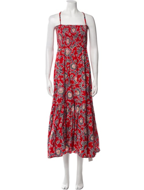 A.L.C. Floral Print Long Dress