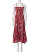 A.L.C. Floral Print Long Dress