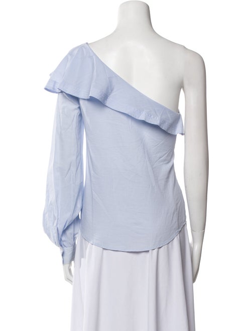 A.L.C. One-Shoulder Long Sleeve Top