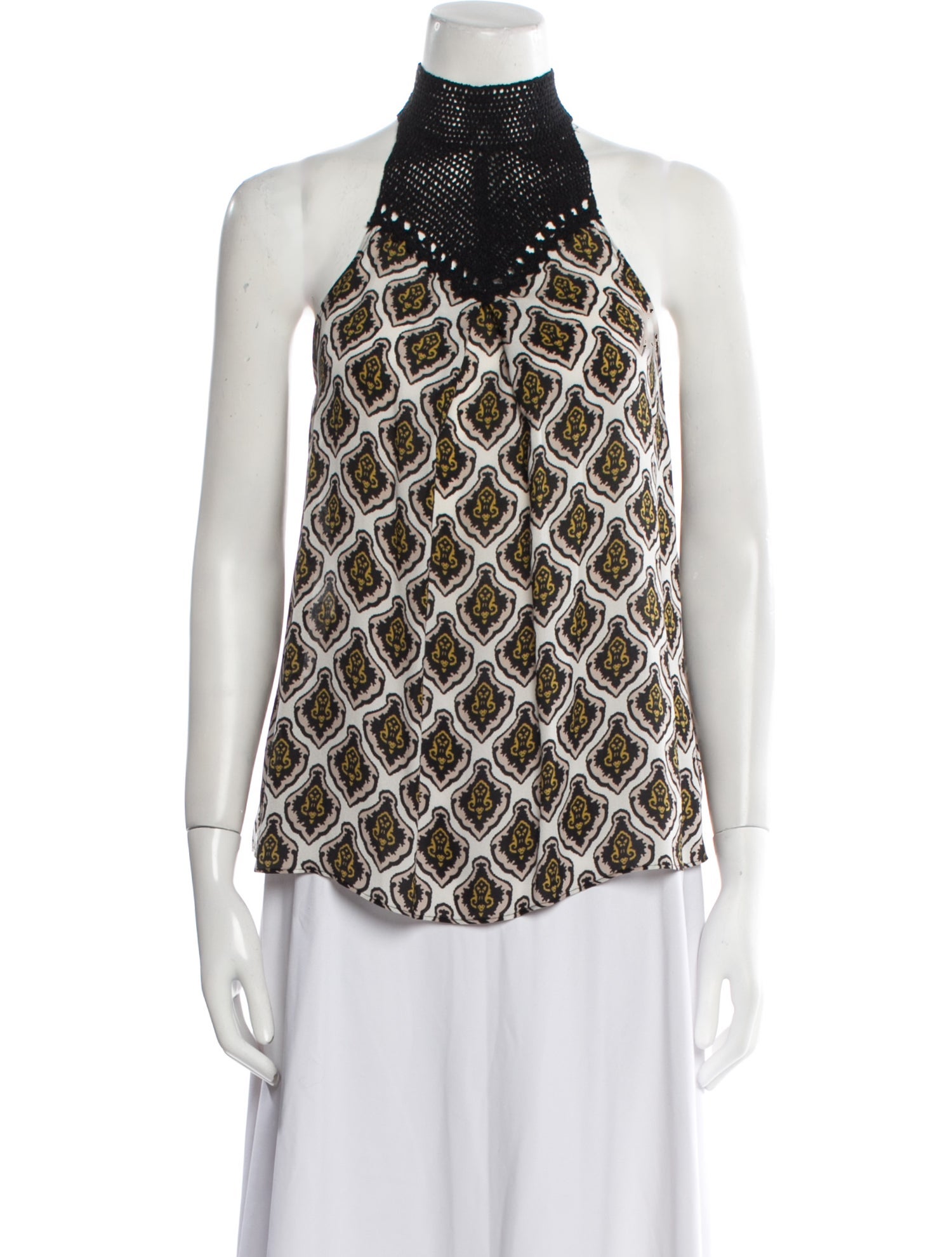 A.L.C. Silk Printed Blouse