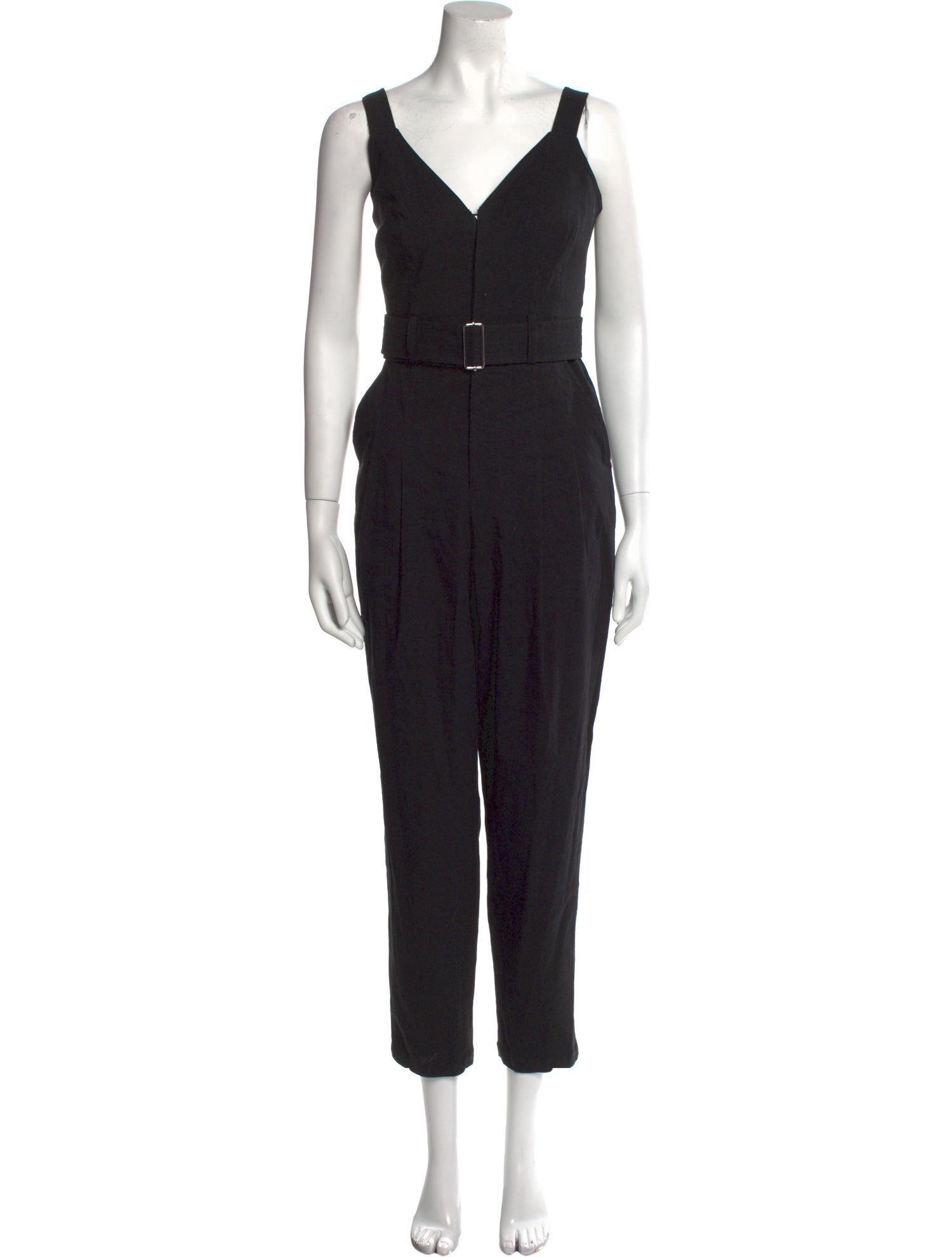 A.L.C. Linen V-Neck Jumpsuit