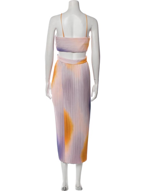 A.L.C. Printed Long Dress