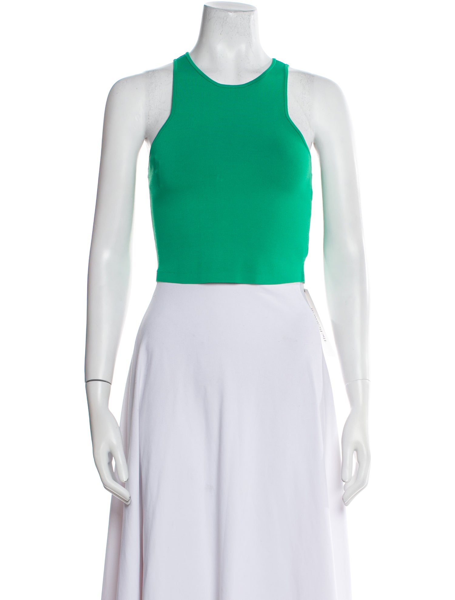 A.L.C. Halterneck Sleeveless Crop Top