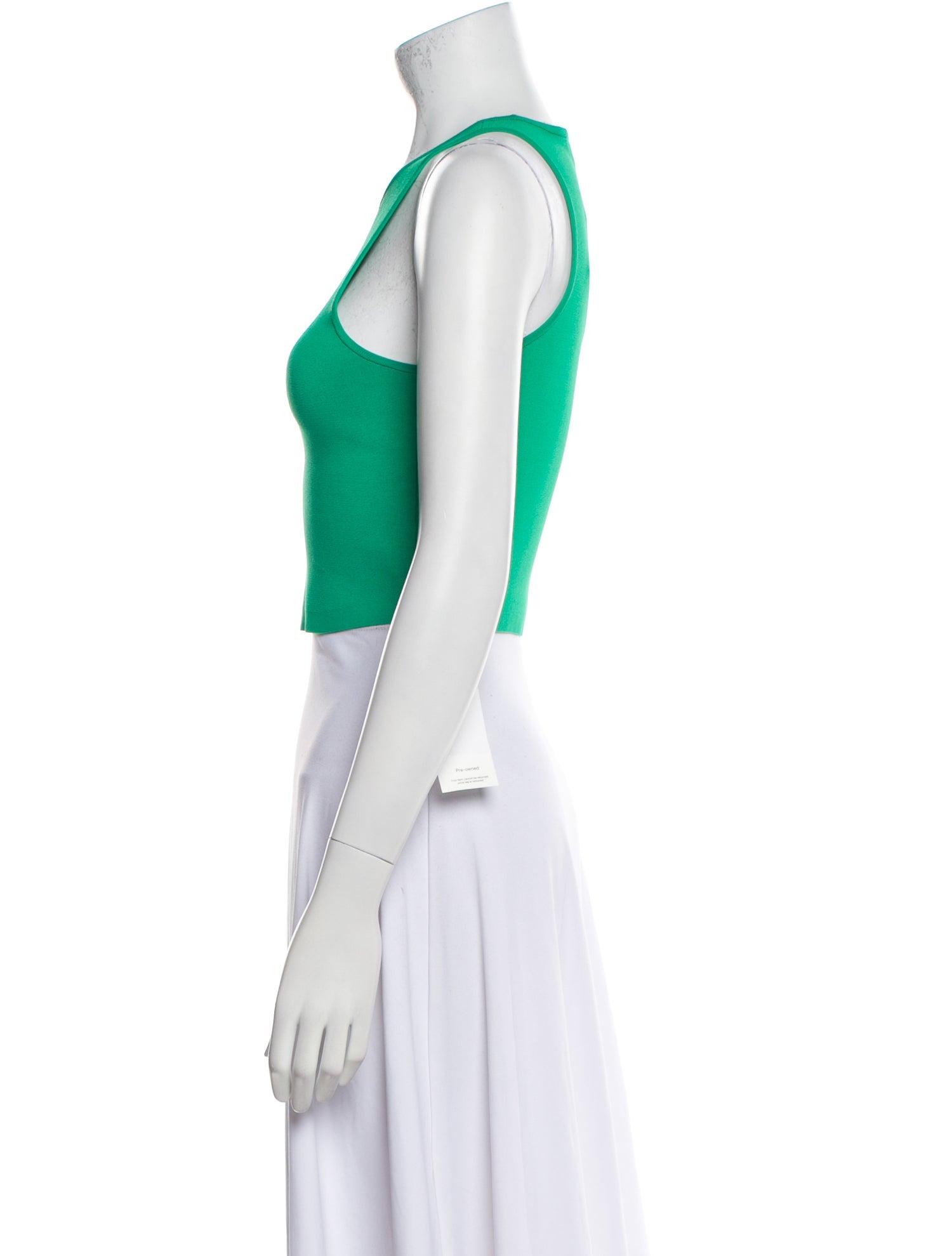 A.L.C. Halterneck Sleeveless Crop Top