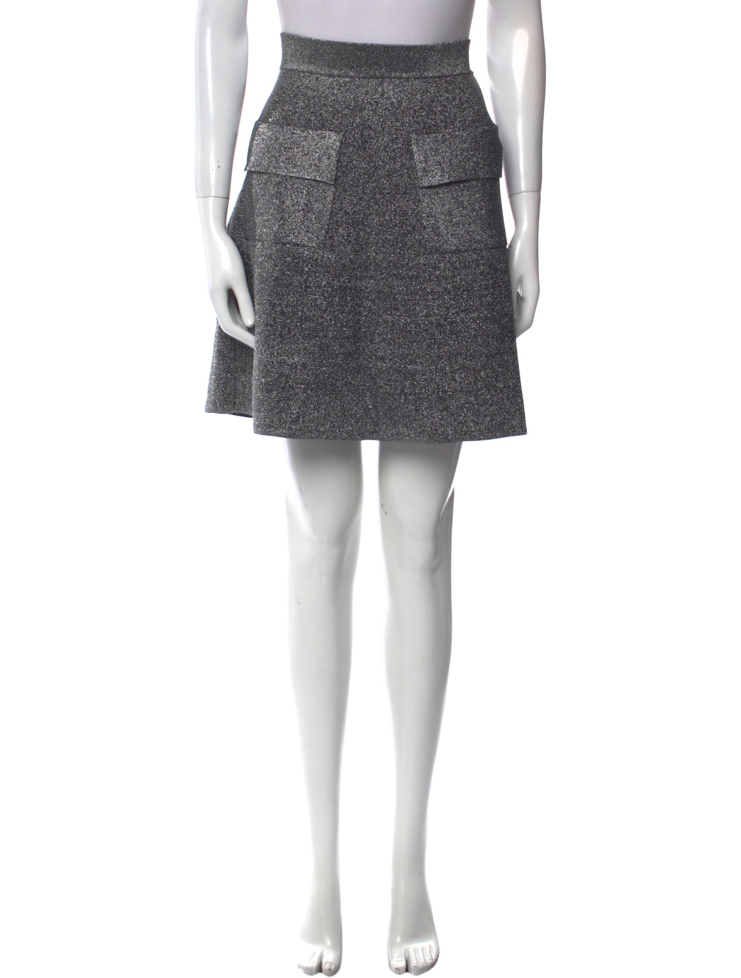 A.L.C. Glitter Accents Mini Skirt