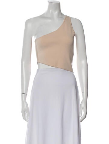 A.l.c. Tops One-Shoulder Sleeveless Crop Top S