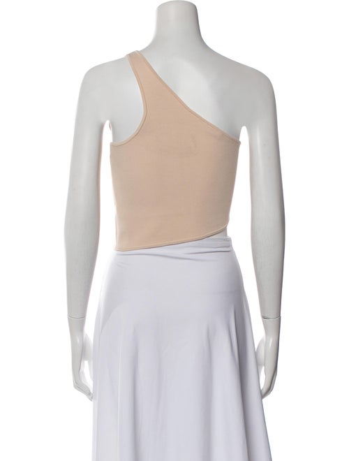 A.L.C. One-Shoulder Sleeveless Crop Top