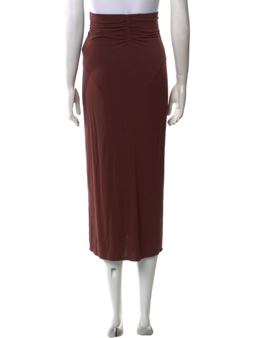 A.L.C. Ruffle Embellishment Midi Length Skirt