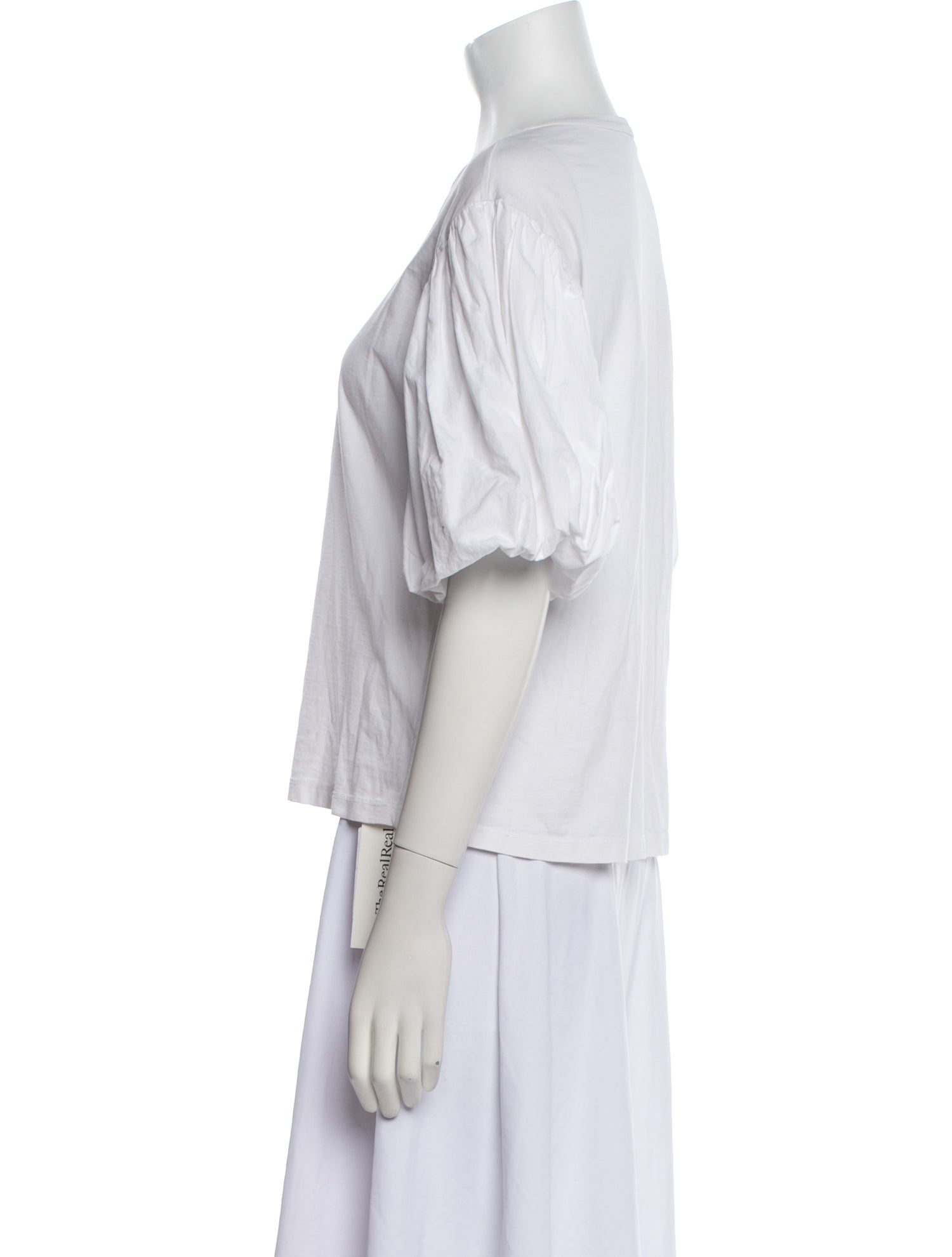 A.L.C. Scoop Neck Short Sleeve T-Shirt