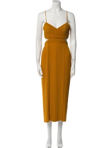 A.l.c. Dresses V-Neck Midi Length Dress S