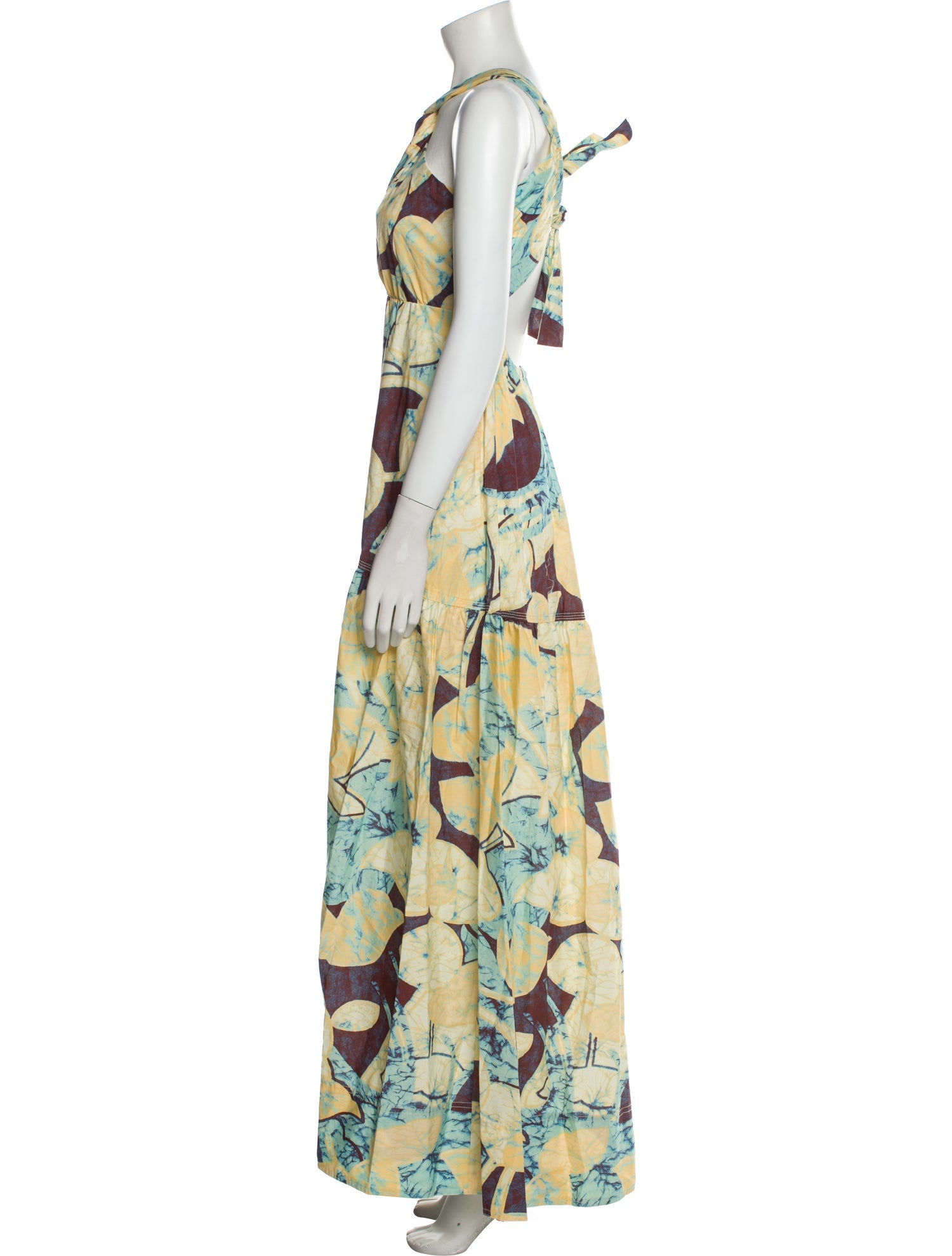 A.L.C. Printed Long Dress w/ Tags