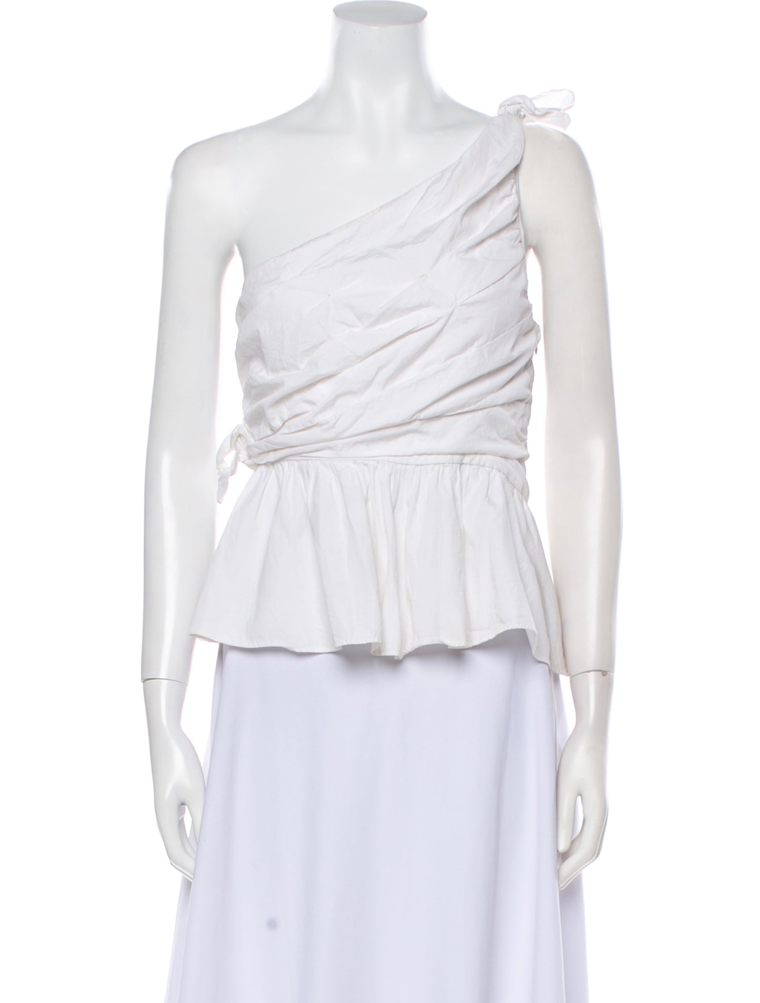 A.L.C. One-Shoulder Sleeveless Top