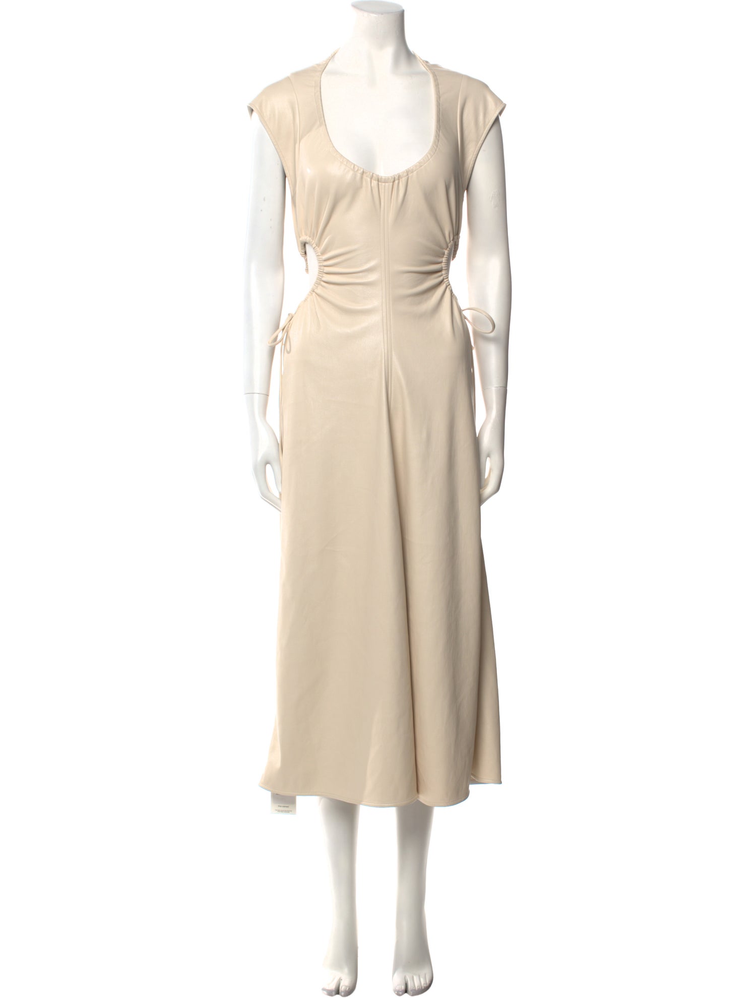 A.L.C. Scoop Neck Midi Length Dress