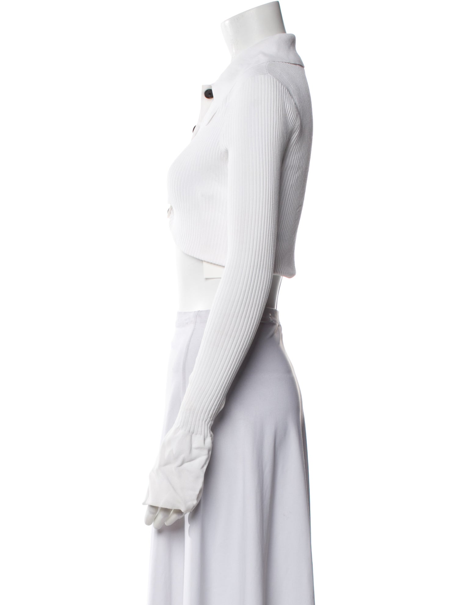 A.L.C. Long Sleeve Crop Top