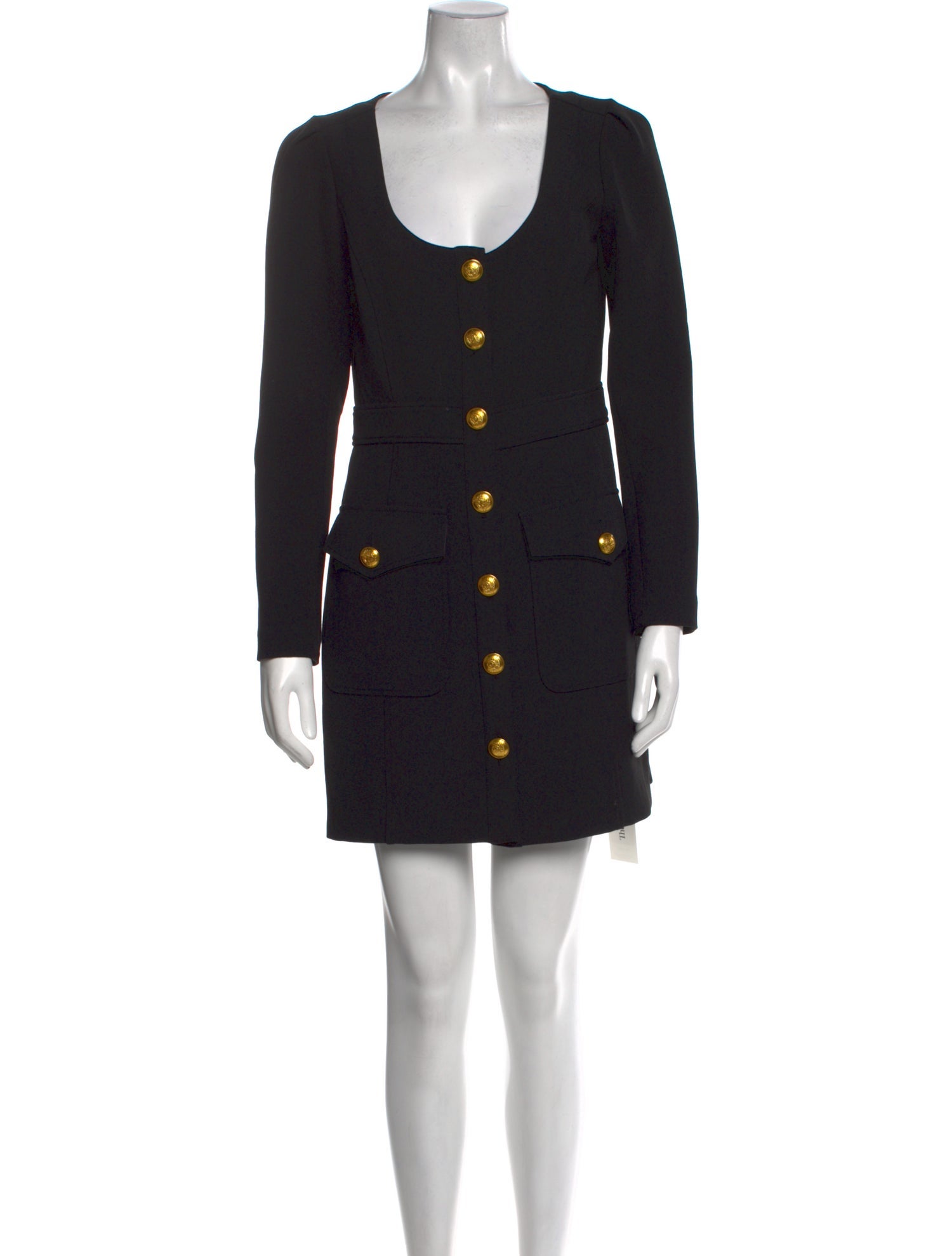 A.L.C. Square Neckline Mini Dress