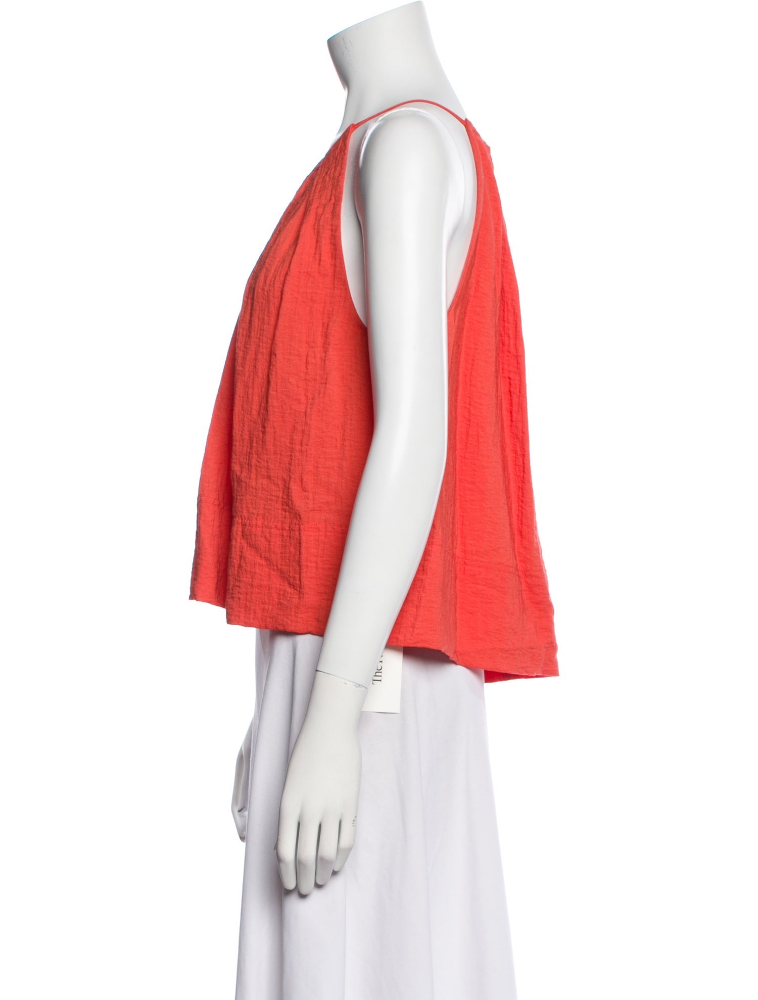 A.L.C. Scoop Neck Sleeveless Crop Top