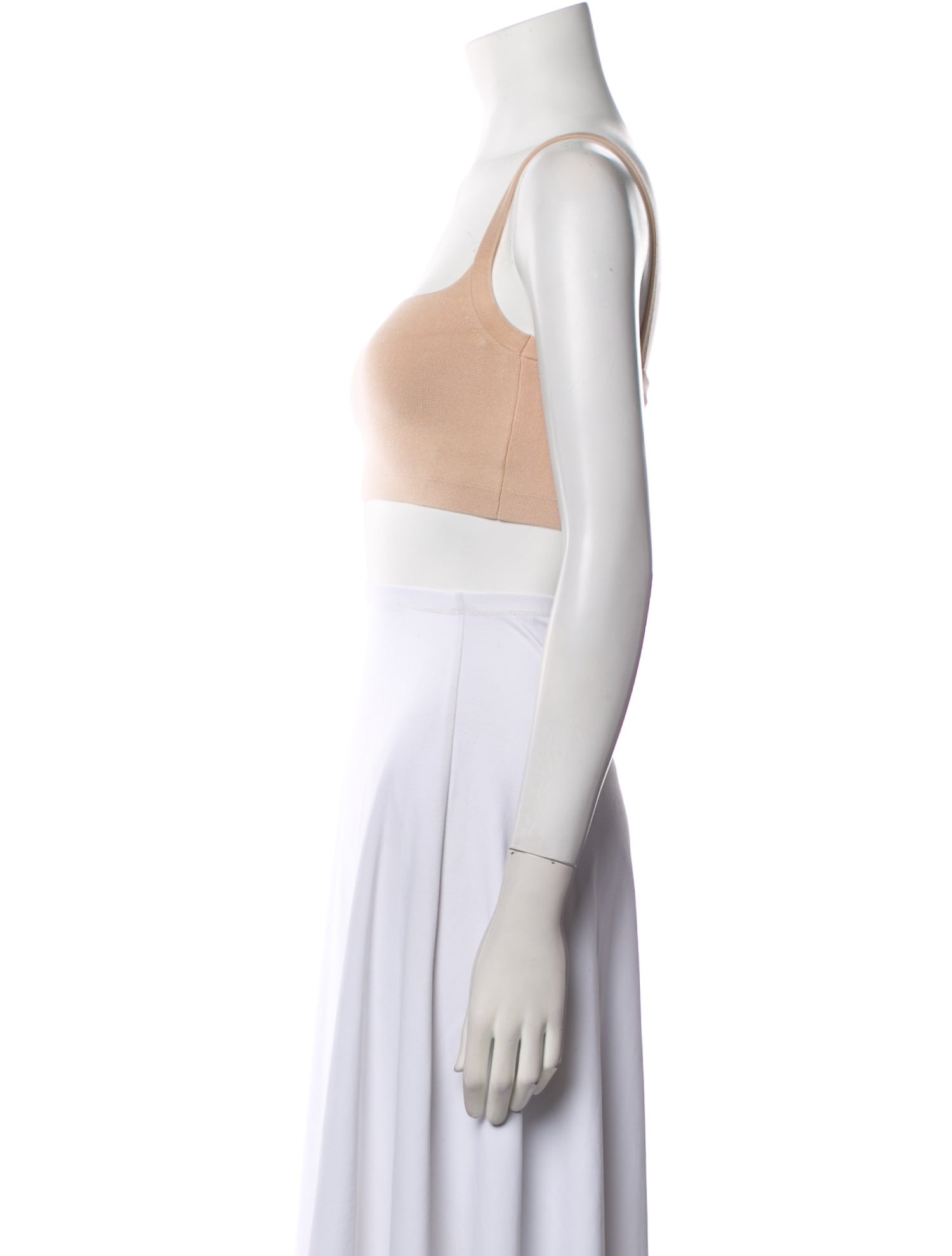A.L.C. Square Neckline Sleeveless Crop Top