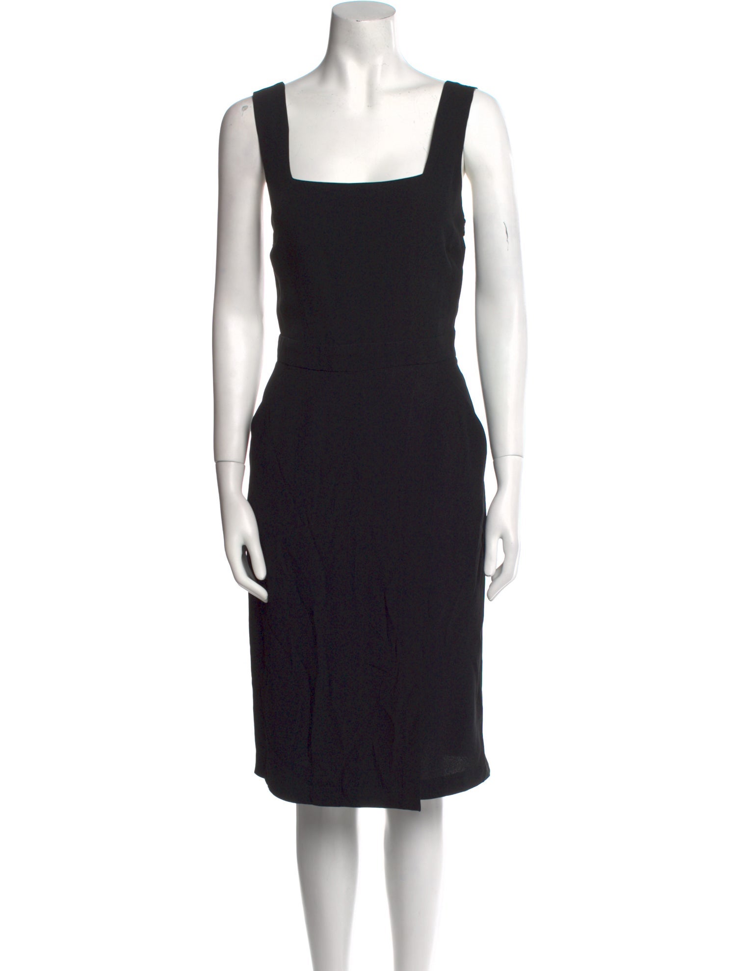 A.L.C. Square Neckline Midi Length Dress