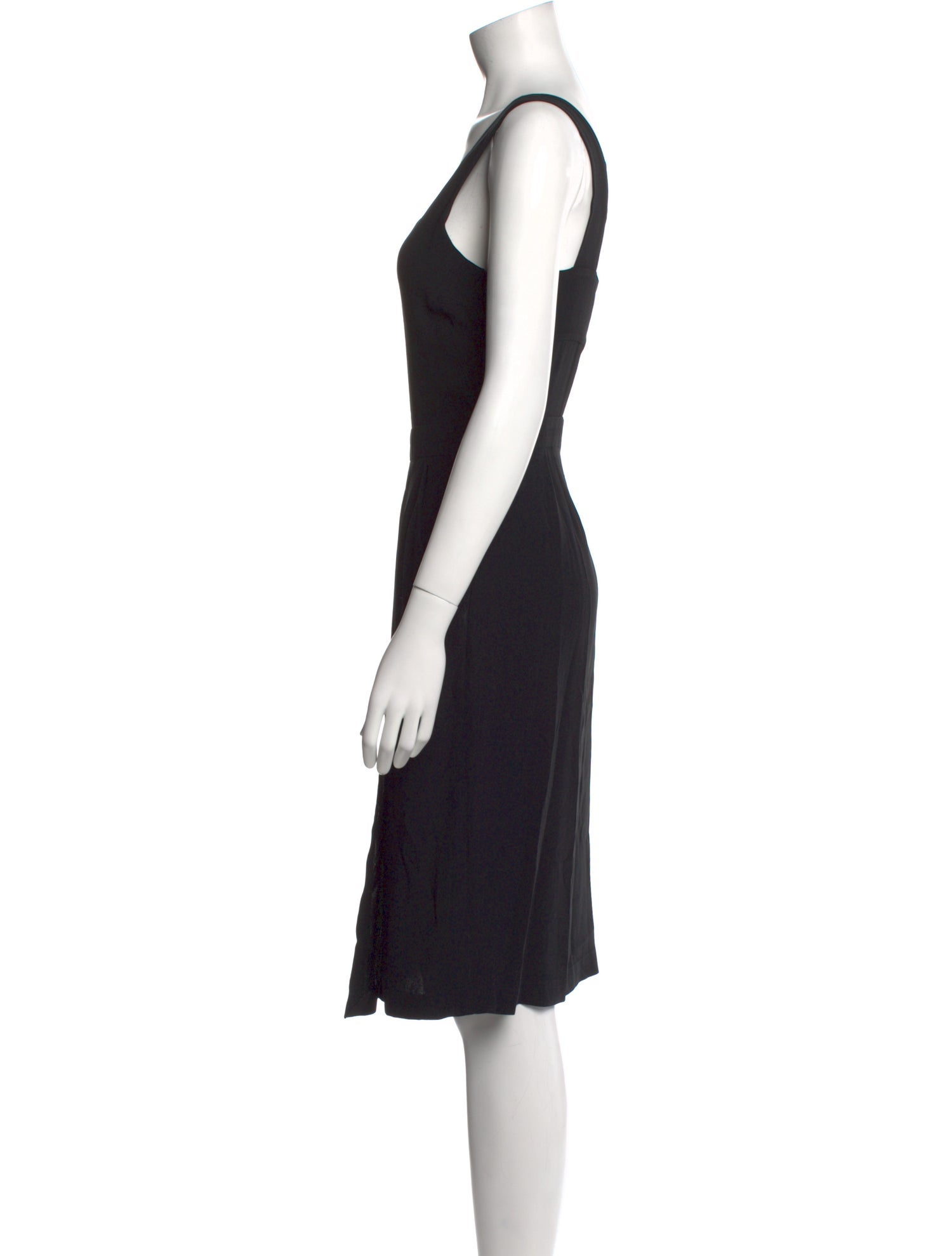 A.L.C. Square Neckline Midi Length Dress