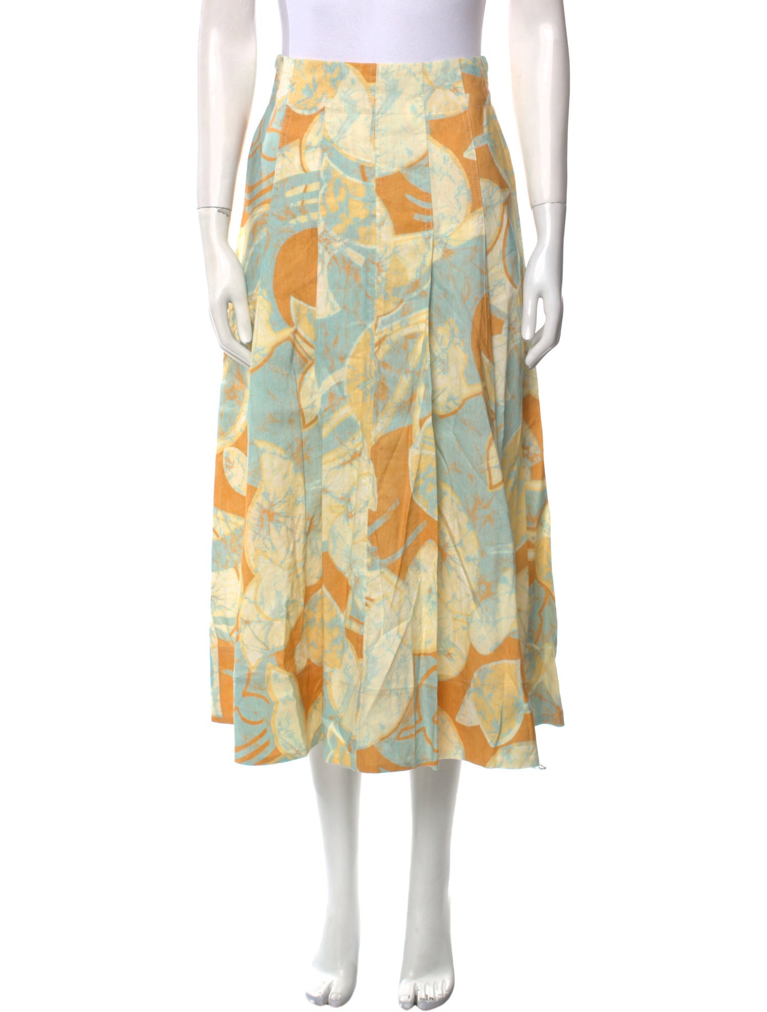 A.L.C. Linen Midi Length Skirt w/ Tags