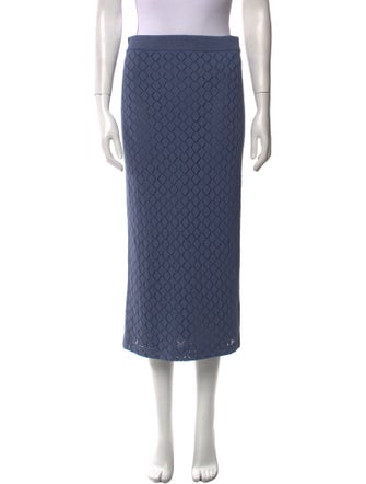 A.L.C. Patterned Midi Length Skirt