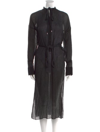 A.L.C. Mock Neck Midi Length Dress