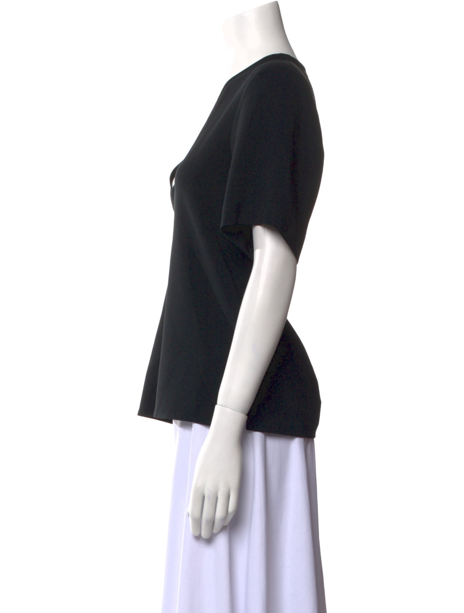 A.L.C. V-Neck Short Sleeve T-Shirt