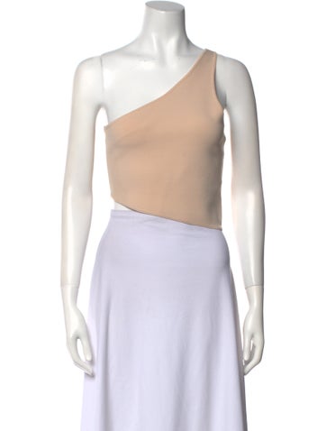 A.l.c. Tops One-Shoulder Sleeveless Crop Top S