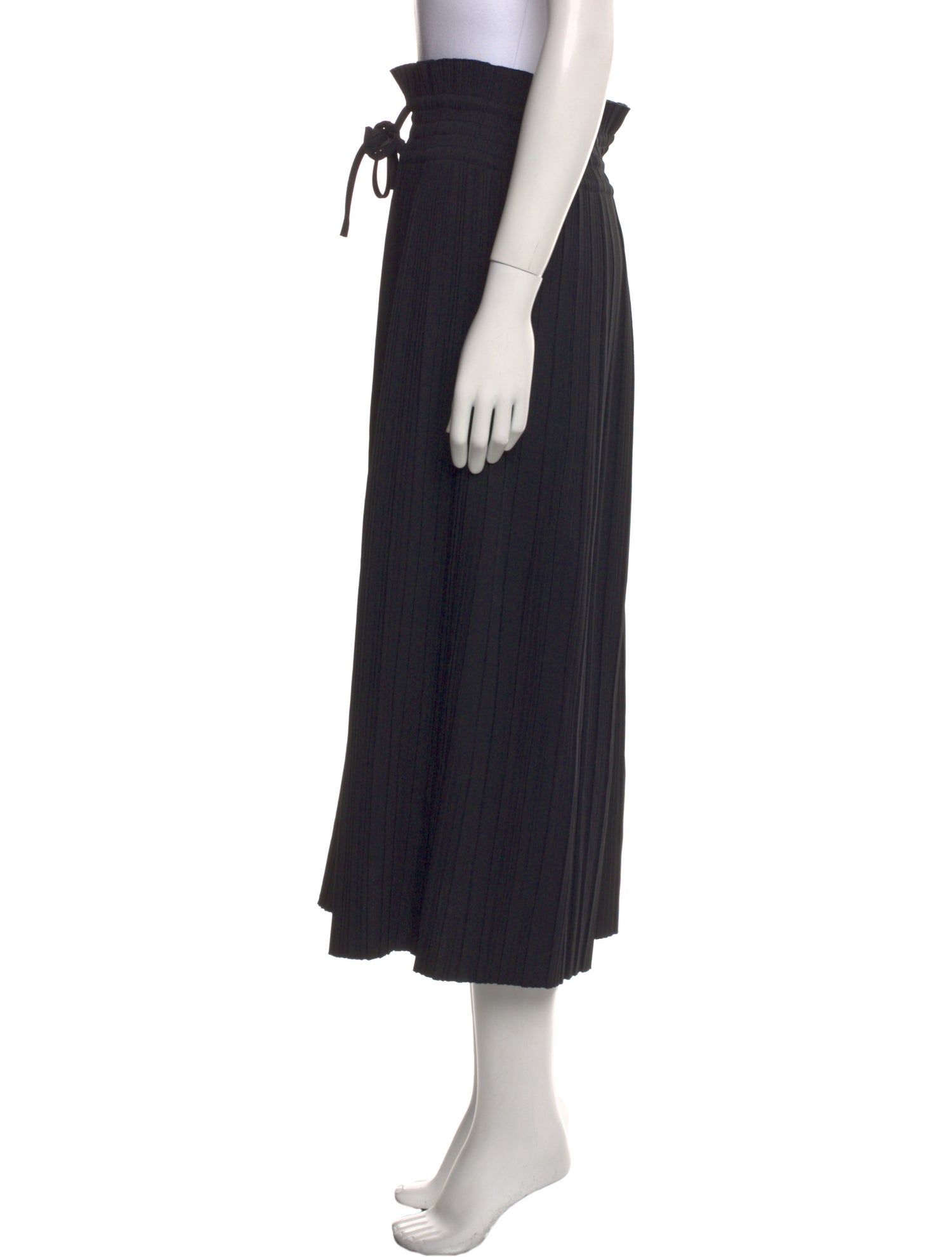 A.L.C. Pleated Accents Midi Length Skirt
