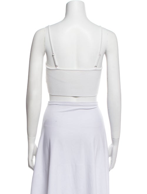 A.L.C. Square Neckline Sleeveless Crop Top