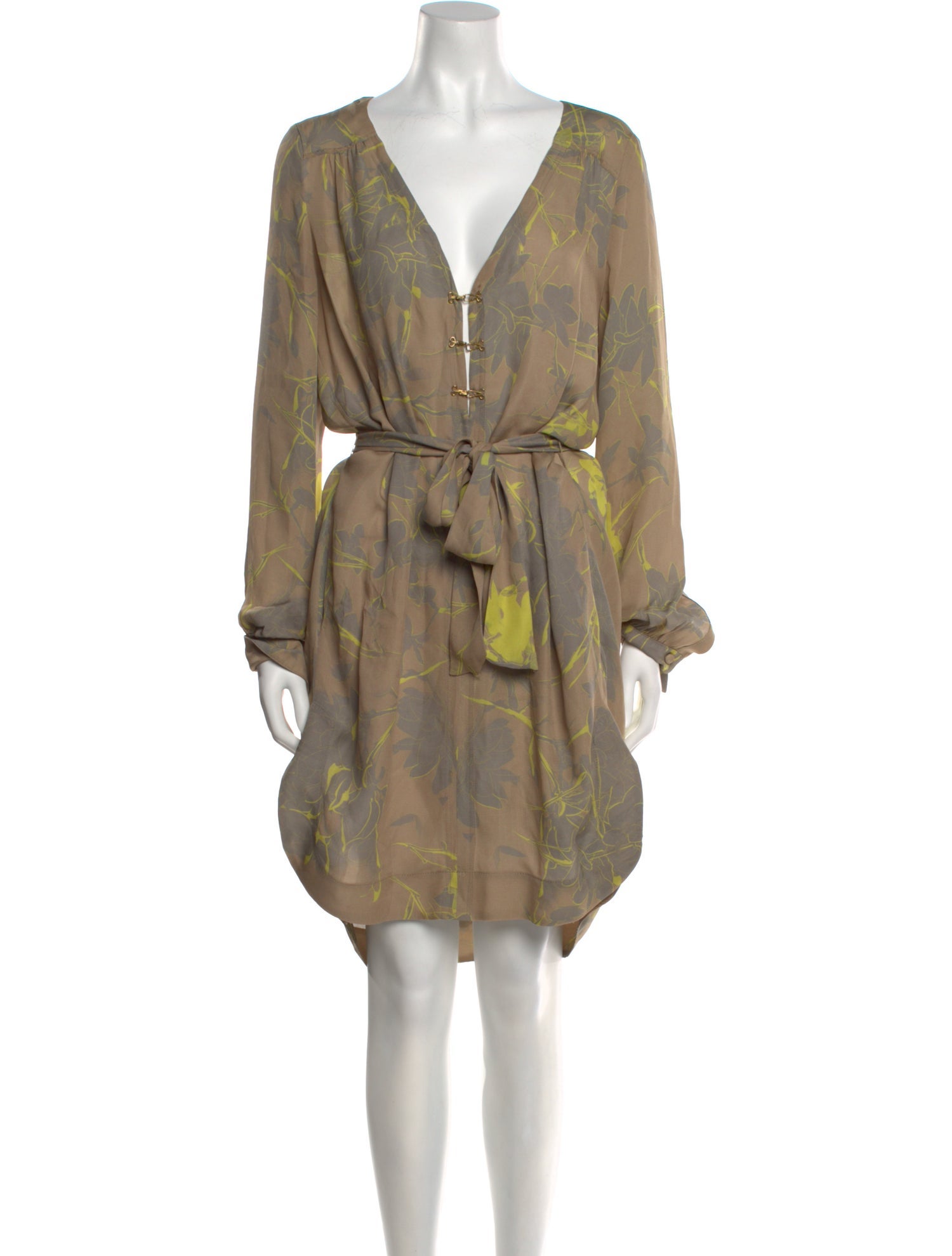 A.L.C. Silk Midi Length Dress