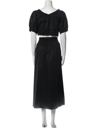 A.L.C. Ruffle Embellishment Skirt Set