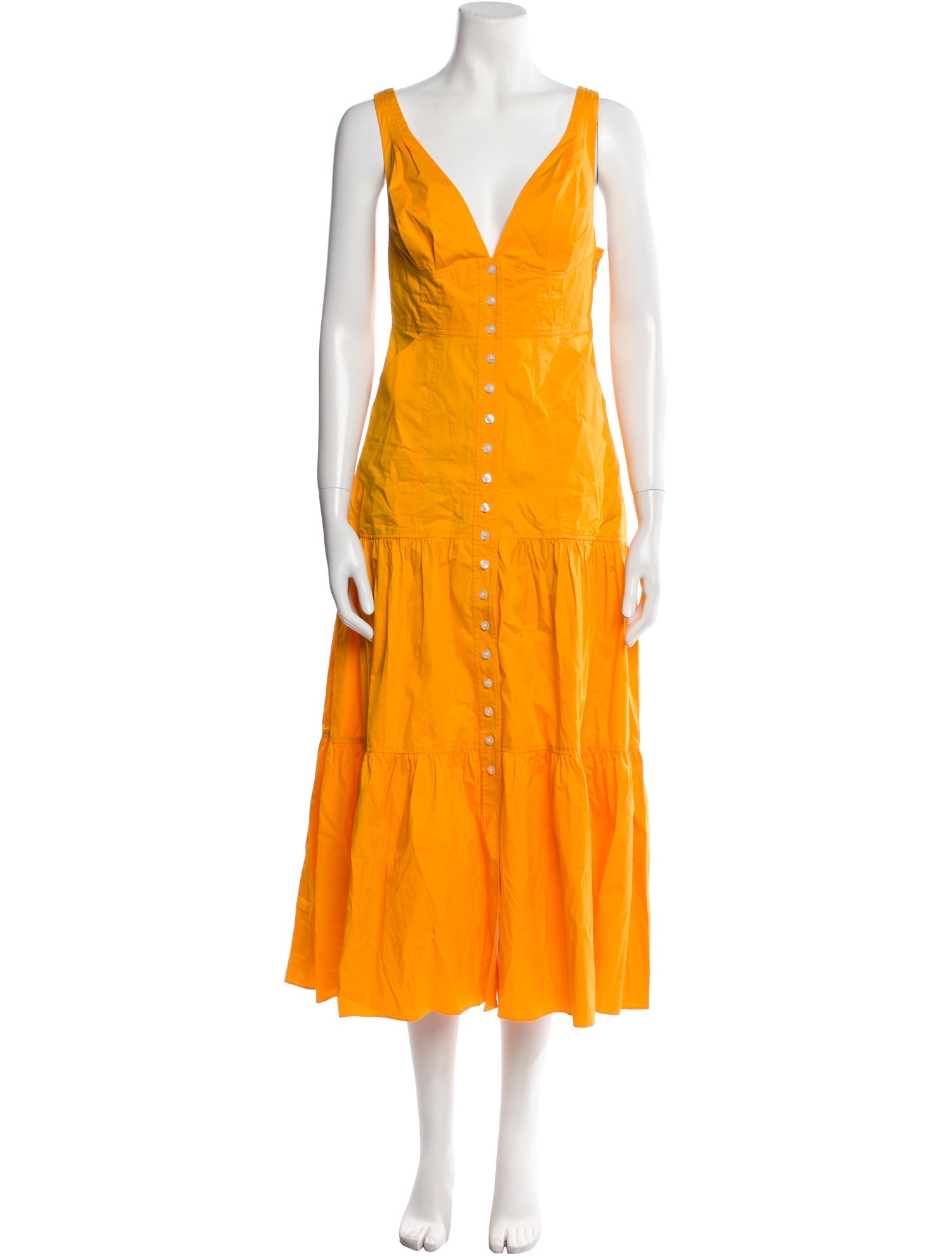 A.L.C. V-Neck Long Dress