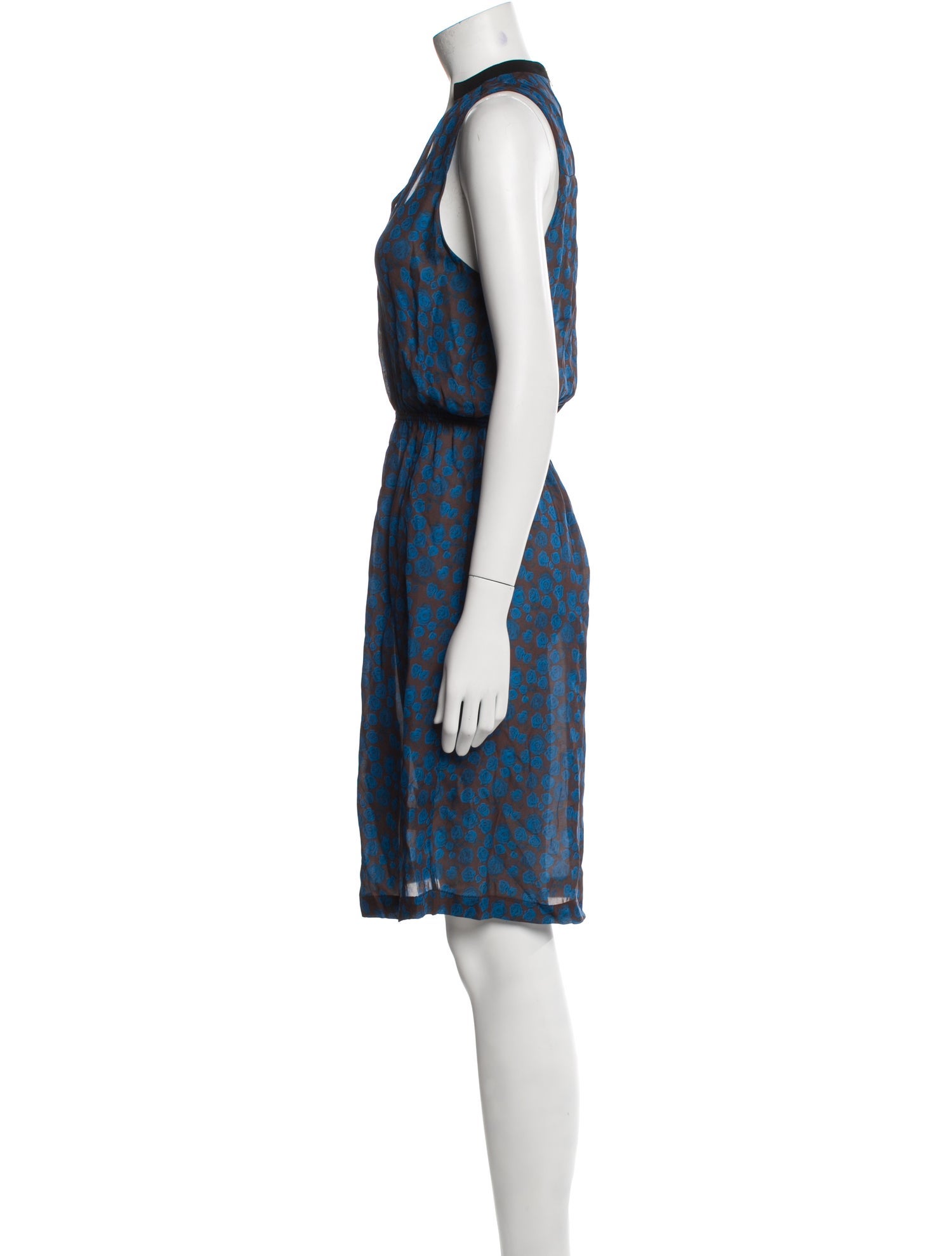A.L.C. Silk Knee-Length Dress