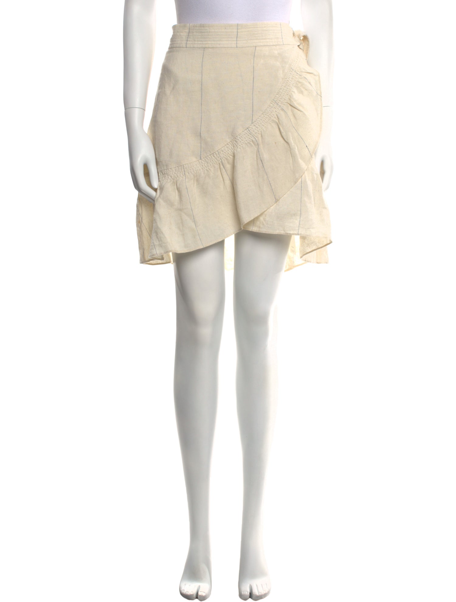 A.L.C. Linen Knee-Length Skirt