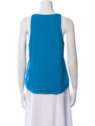 A.L.C. Silk Scoop Neck Top